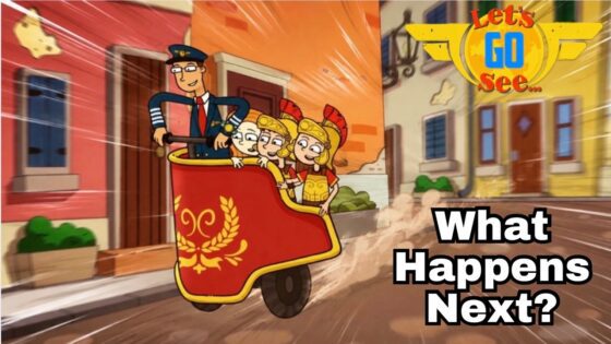 A Missing Gladiator Sparks A High Speed Chase | What Happens Next | Rome Adventure | Let's Go See - Kingdom Kids Zone, Little Learners - Let's Go See