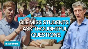 Stuart & Cliffe Knechtle | Ole Miss Students Ask Many Thoughtful Questions | Give Me an Answer - Q&A Sessions, Truth Seekers - Give Me An Answer with Stuart & Cliffe Knechtle