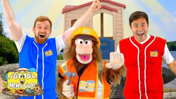 š The Wise Man & The Foolish Man! | Build Your House on the Rock | Good News Guys - Kingdom Kids Zone, Sing With Me - Good News Guys