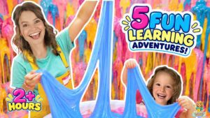 Silly Miss Lily Visits Slime Museum, Aquarium, Science, & More | Fun Learning Kids Videos - Kingdom Kids Zone, Little Learners, Shows - Paisley's Corner - Educational Videos for Kids