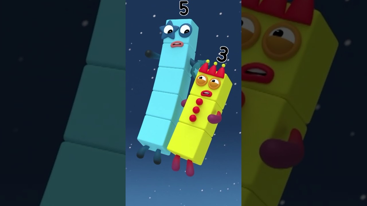 Five Makes a Wish | Numberblocks COURSE – Level 2, Orange (S8 E8) - Kingdom Kids Zone, Little Learners, Shorts - Numberblocks