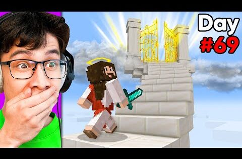 ⛏️🏹 I Survived 100 DAYS as GOD in Hardcore Minecraft