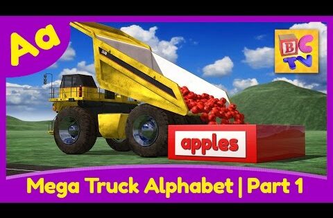 Mega Truck Alphabet - Learn the Alphabet with Fun Vehicles for Kids