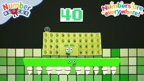 I know my four times table | Learn to Count | Numberblocks - Kingdom Kids Zone, Little Learners - Numberblocks