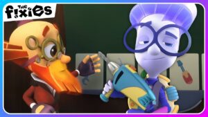 Digit Has a Big Exam | The Fixies | Educational Cartoons For Kids - Kingdom Kids Zone, Little Learners - The Fixies