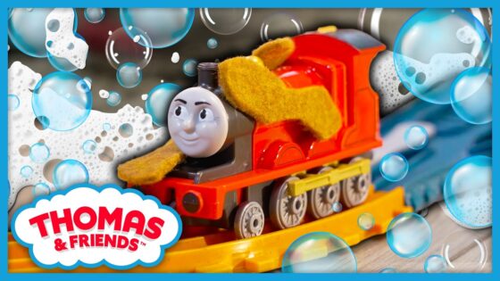 Time for James to Get EXTRA CLEAN! | Thomas & Friends: Watch Out Thomas! - Kids TV Series, Kingdom Kids Zone - Thomas & Friends