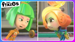 Toola and Verda Have a Beauty Contest | The Fixies | Educational Cartoons For Kids - Kingdom Kids Zone, Little Learners - The Fixies