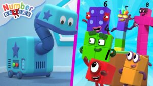 Sorty and Other Numberblock Friends | Learn to Count for Kids Compilation | Numberblocks - Kingdom Kids Zone, Little Learners - Numberblocks