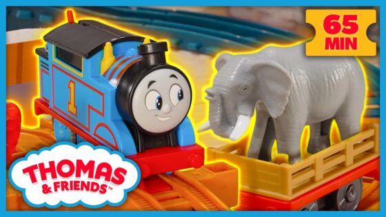 Thomas Takes an Elephant for a Tour of Sodor! | Thomas & Friends: Watch Out Thomas! | 65 Minutes! - Kids TV Series, Kingdom Kids Zone - Thomas & Friends