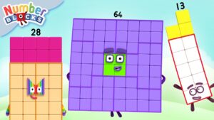 Random Numbers! Silly Math Galore | Learn to Count for Kids | Number Cartoon | Numberblocks - Kingdom Kids Zone, Little Learners - Numberblocks
