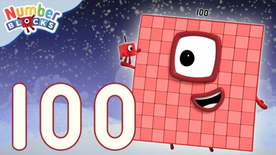 The Numberblock 100 Special | Learn to Count for Kids Compilation | Number Cartoon | Numberblocks - Kingdom Kids Zone, Little Learners - Numberblocks