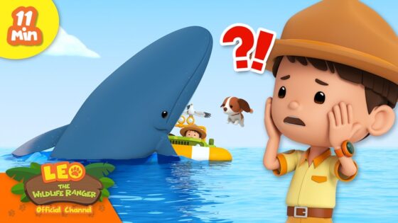 Rangers Communicate with the Humpback Whales! | Leo the Wildlife Ranger | Learning Animal Cartoons - Kingdom Kids Zone, Shows - Leo the Wildlife Ranger - Official Channel