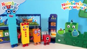 I’m a Top Shopkeeper | Learn to Count | Numberblocks - Kingdom Kids Zone, Little Learners - Numberblocks