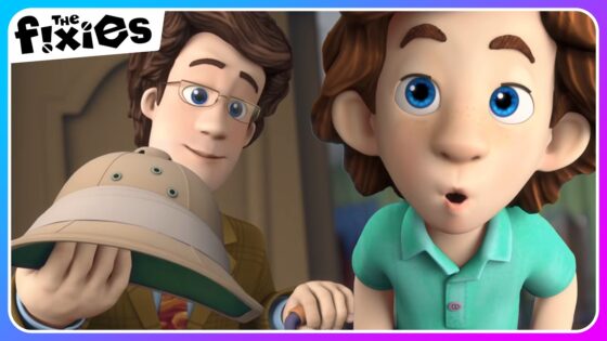 Dad Wants To Take a Trip | The Fixies | Educational Cartoons For Kids - Kingdom Kids Zone, Little Learners - The Fixies