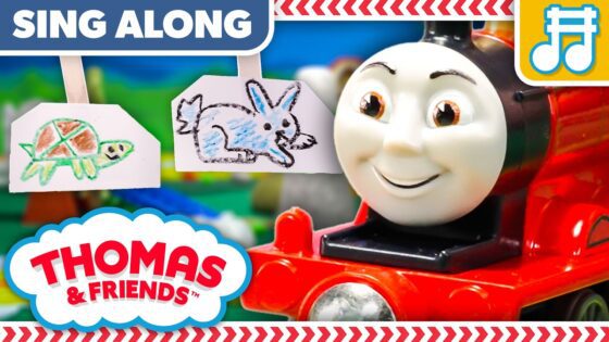 James Sings About Opposites! | Official Sing Along Video | Thomas & Friends - Kids TV Series, Kingdom Kids Zone - Thomas & Friends