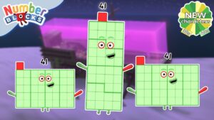 Meet Numberblock 41 | BRAND NEW CHARACTER REVEAL | Learn to Count | Numberblocks - Kingdom Kids Zone, Little Learners - Numberblocks