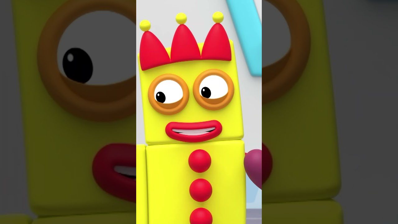 Let's Look at Odd Numbers | Learn to Count for Kids | Number Cartoon | Numberblocks #shorts - Kingdom Kids Zone, Little Learners, Shorts - Numberblocks