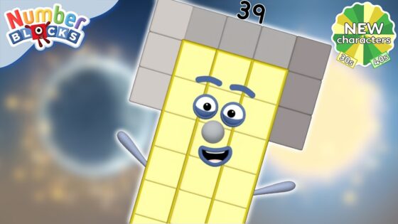 Meet Numberblock 39 | BRAND NEW CHARACTER REVEAL | Learn to Count | Numberblocks - Kingdom Kids Zone, Little Learners - Numberblocks