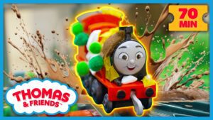 James and the Very Muddy Day! | Thomas & Friends: Watch Out Thomas! | 70 Minutes - Kids TV Series, Kingdom Kids Zone - Thomas & Friends