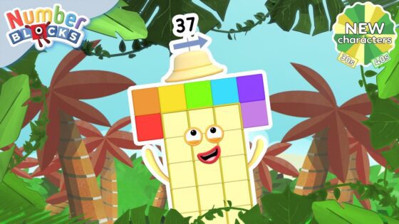 Meet Numberblock 37 | BRAND NEW CHARACTER REVEAL | Learn to Count | Numberblocks - Kingdom Kids Zone, Little Learners - Numberblocks