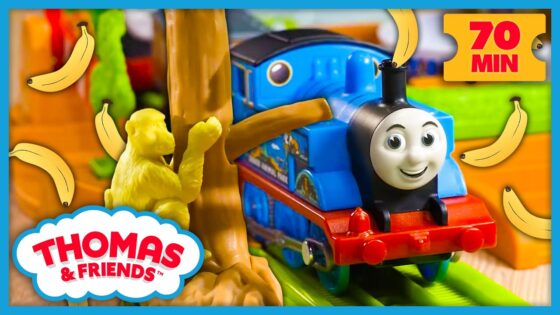 🐵 Monkey Mischief on the Railway! | Thomas & Friends | 70 minutes - Kids TV Series, Kingdom Kids Zone - Thomas & Friends