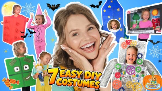 7 Easy DIY Halloween Costumes for Kids with Silly Miss Lily! 🎃🎨 Kids Arts & Crafts | Fun Kids Videos - Kingdom Kids Zone, Little Learners, Shows - Paisley's Corner - Educational Videos for Kids