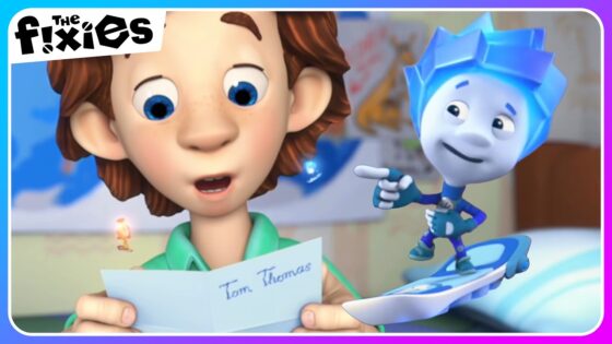 Tom Thomas Gets a Secret Message | The Fixies | Educational Cartoons For Kids - Kingdom Kids Zone, Little Learners - The Fixies