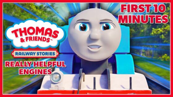 Thomas Tries to Do EVERYTHING by Himself! | Really Helpful Engines | First 10 Minutes - Kids TV Series, Kingdom Kids Zone - Thomas & Friends