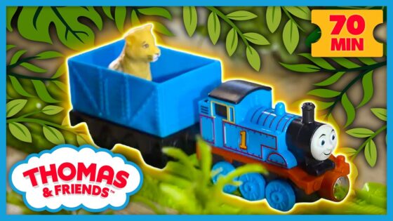 🦁🚂 Thomas Almost Loses the Lion Cub! | Thomas & Friends | 70 Min | Stories for Kids! - Kids TV Series, Kingdom Kids Zone - Thomas & Friends