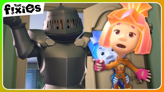 The Scary Suit of Armour | The Fixies Halloween | Educational Cartoons For Kids - Kingdom Kids Zone, Little Learners - The Fixies