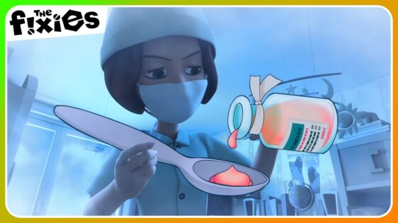 The Virus | The Fixies Halloween | Educational Cartoons For Kids - Kingdom Kids Zone, Little Learners - The Fixies