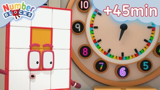 Learn How to Tell the Time! | Learn to Count for Kids Compilation | Number Cartoon | Numberblocks - Kingdom Kids Zone, Little Learners - Numberblocks