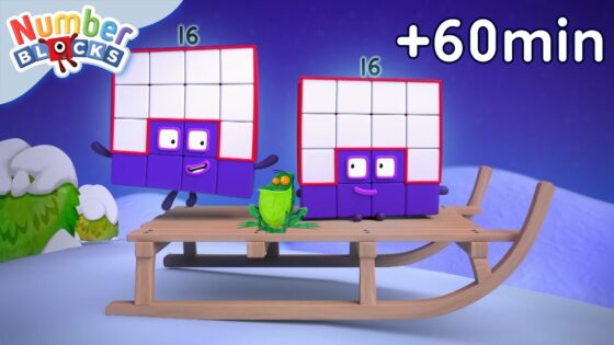 A Double Trouble Day | Halloween Math for Kids Compilation | Numberblocks - Kingdom Kids Zone, Little Learners - Numberblocks