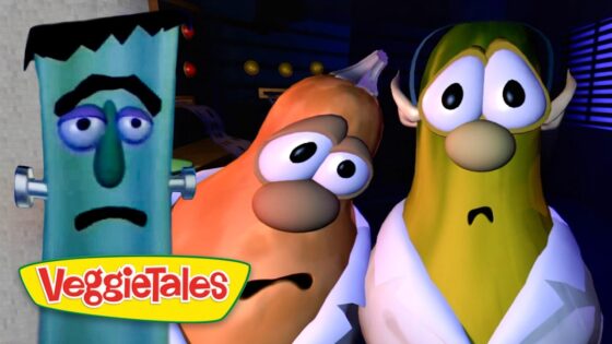 VeggieTales 🎃 Halloween Special! 👀 It's Okay To Be Scared! - Kids TV Series, Kingdom Kids Zone - VeggieTales Official
