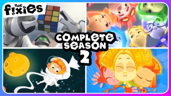 Every Single Episode From Season 2 | The Fixies | Educational Cartoons For Kids - Kingdom Kids Zone, Little Learners - The Fixies