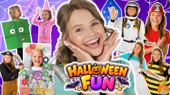 Halloween Fun Learning for Kids with Silly Miss Lily 🎃 DIY Costumes, ABCs, Counting & Reading - Kingdom Kids Zone, Little Learners, Shows - Paisley's Corner - Educational Videos for Kids