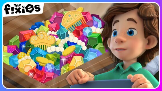 Tom Thomas and The Shiny Jewells 🪎 | The Fixies | Educational Cartoons For Kids - Kingdom Kids Zone, Little Learners - The Fixies