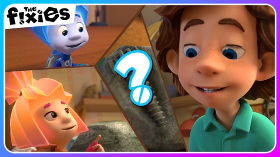 What is This Mysterious Rock? | The Fixies | Educational Cartoons For Kids - Kingdom Kids Zone, Little Learners - The Fixies
