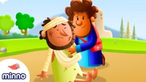 What Does It Mean To Be A Good Neighbor? (The Good Samaritan Story) | Bible Stories for Kids - Bible Stories, Kingdom Kids Zone - Minno - Bible Stories for Kids