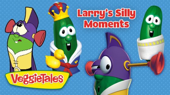 Larry's Silly Moments 🥒 VeggieTales Clip Compilation ⚡️ LarryBoy, Hairbrush, Barbara Manatee + MORE! - Kids TV Series, Kingdom Kids Zone - VeggieTales Official