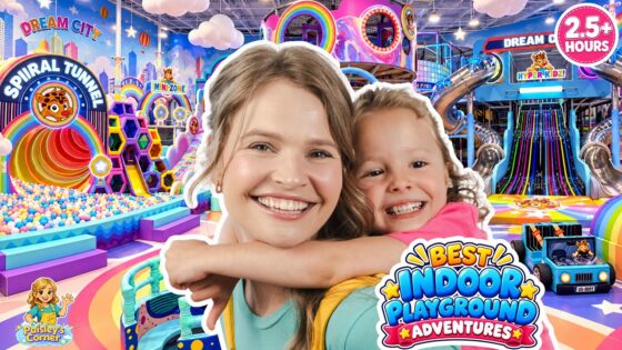 Silly Miss Lily Explores the BEST Indoor Playgrounds! 🌈 Learn through Play for Toddlers & Kids - Kingdom Kids Zone, Little Learners, Shows - Paisley's Corner - Educational Videos for Kids
