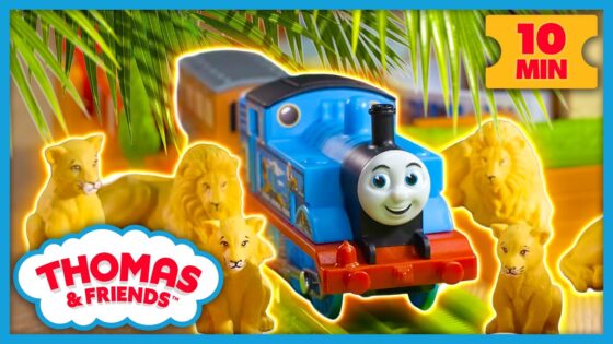 🌴 New Animals Appear All Around Them! | Thomas & Friends | 10 Min | Stories for Kids! - Kids TV Series, Kingdom Kids Zone - Thomas & Friends