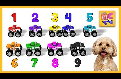 Learn to Count with Monster Trucks for Kids by Brain Candy TV