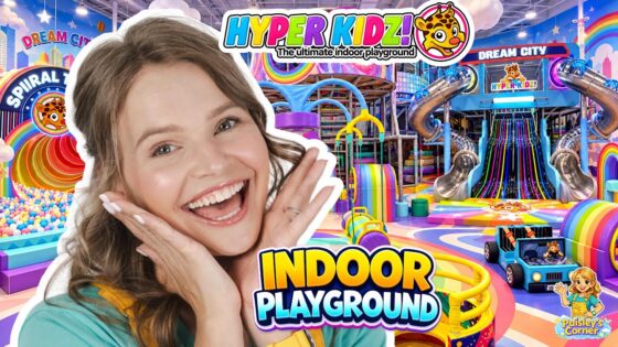 Silly Miss Lily Explores HyperKidz Indoor Playground for Kids! 🌈 Learn Colors & Explore for Kids - Kingdom Kids Zone, Little Learners, Shows - Paisley's Corner - Educational Videos for Kids
