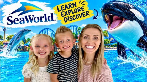 Learning at SeaWorld San Diego! 🐬 Amazing Animals, Family Adventure & Educational Fun! - Kingdom Kids Zone, Little Learners - Happy Hubbard’s - Educational Videos for Kids