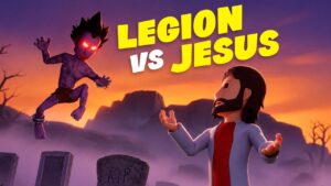 JESUS 6: The Demon-Possessed Man ⚡ Jesus vs Legion | Bibtoons GO! - Bible Stories, Kingdom Kids Zone - Bibtoons GO