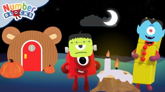 Numberblock One's Spooky Counting Adventure! | Spooky Number Cartoon Compilation | Numberblocks - Kingdom Kids Zone, Little Learners - Numberblocks