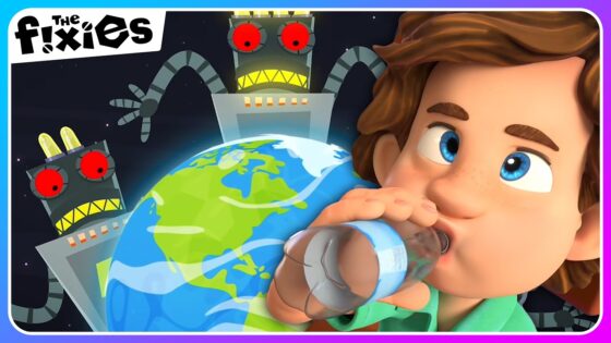 Tom Thomas Wants To Save The Planet | The Fixies | Educational Cartoons For Kids - Kingdom Kids Zone, Little Learners - The Fixies