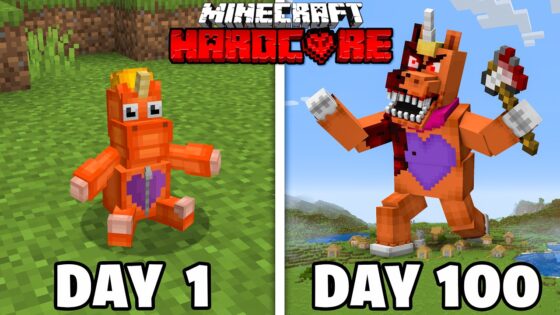 I Survived 100 Days as BUDDY in Minecraft - Gameplay, Kingdom Kids Zone, Minecraft - EYstreem