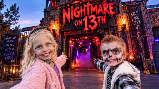 We Went INSIDE a Haunted House! 🎃 The Kids Weren’t Expecting THIS! - Kingdom Kids Zone, Little Learners - Happy Hubbard’s - Educational Videos for Kids